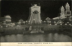 The Chutes, Vanity Fair Riverside, RI Postcard Postcard