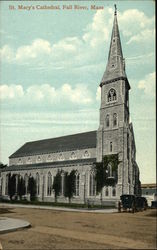 St. Mary's Cathedral Fall River, MA Postcard Postcard