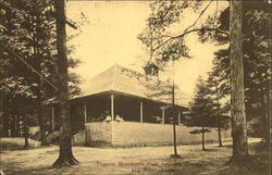 Theatre Brookside Park Athol, MA Postcard Postcard