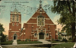 Church of Our Lady Immaculate Athol, MA Postcard Postcard