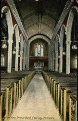 Church of Our Lady Immaculate - Interior Athol, MA Postcard Postcard
