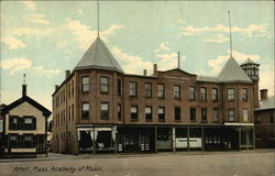 Academy of Music Athol, MA Postcard Postcard