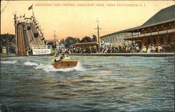 Shooting the Chutes, Crescent Park Postcard