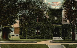 Burnside Memorial Building Bristol, RI Postcard Postcard