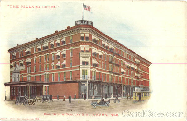 The Millard Hotel, 13th & Douglas Sts. Omaha Nebraska