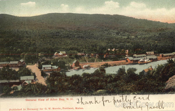 General View Of Alton Bay New Hampshire