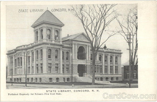 State Library Concord New Hampshire