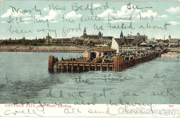 Oak Bluffs Landing Massachusetts