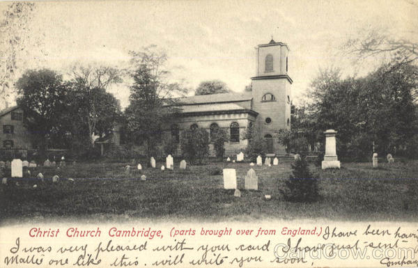 Christ Church Cambridge Massachusetts