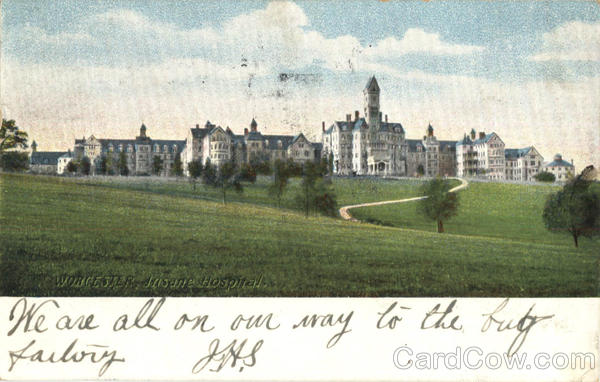 Insane Hospital Wellesley Massachusetts