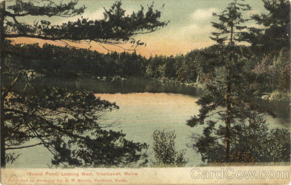 Round Pond Looking West Vinalhaven Maine