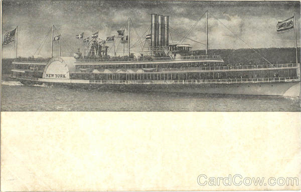 Hudson River Day Line Boats, Ships