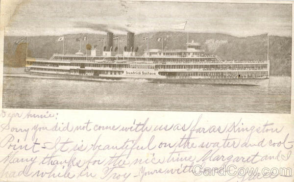 Hudson River Day Line Boats, Ships