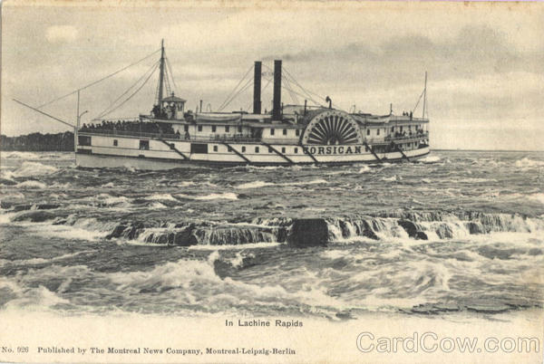 Corsican In Lachine Rapids Boats, Ships