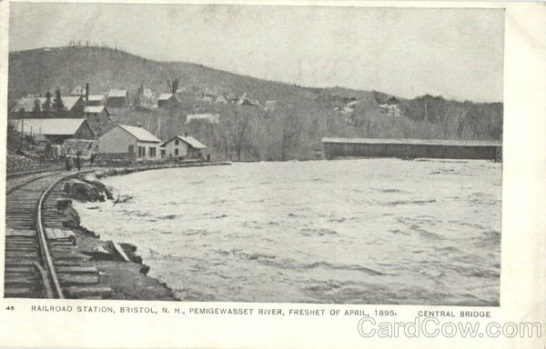 Railroad Station Bristol New Hampshire