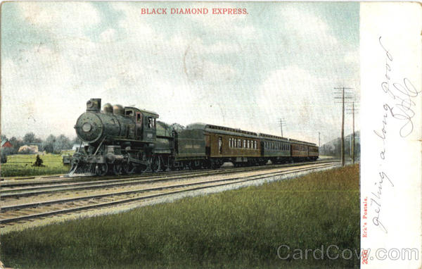 Black Diamond Express Trains, Railroad