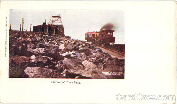 Summit Of Pikes Peak Trains, Railroad