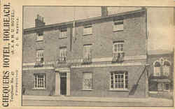 Chequers Hotel Holbeach, UK Lincolnshire Postcard Postcard