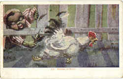 Dinner In Sight J. I. Austen Co. Postcard