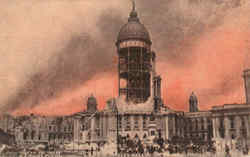 City Hall Disasters Postcard Postcard