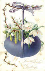 Loving Easter Greetings Postcard