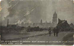 Van ness & Market St Postcard