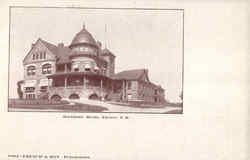 Soldiers Home Tilton, NH Postcard Postcard