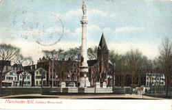Soldiers Monument Postcard