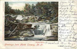 Greetings From North Conway Postcard