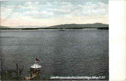 Lake Winnipesaukee From Lincoln's Cottage Postcard