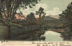 Souvenir Of Silver Lake Postcard