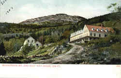 Monadnock Mt. And Half Way House Postcard