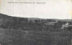 Looking East From Haywood's Hill Postcard