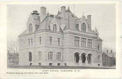 Post Office Concord, NH Postcard Postcard