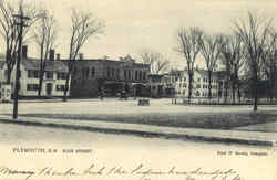 Main Street Plymouth, NH Postcard Postcard