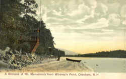 A Glimpse Of Mt. Monadnock From Whitney's Point Chesham, NH Postcard Postcard