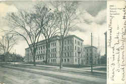 Central High School Postcard
