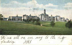 Insane Hospital Postcard