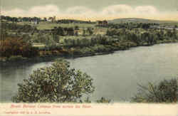 Mount Hermon Campus From Across The River Postcard