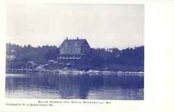 Bucks Harbor Inn Brooksville, ME Postcard Postcard