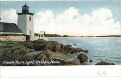 Grindle Point Light Islesboro, ME Postcard Postcard