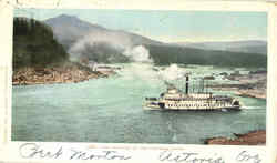 The Cascades Of The Columbia River Postcard