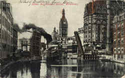 Grand Ave Bascule Bridge Postcard