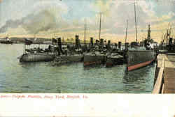 Torpedo Flotilla Postcard