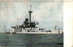 U. S. Monitor Amphitrite Postcard