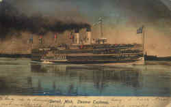 Steamer Tashmoo Postcard