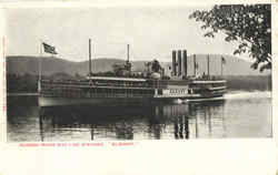 Hudson River Day Line Steamer Albany Postcard