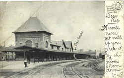 Union Depot Postcard