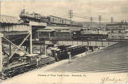 Crossing Of Three Trunk Lines Richmond, VA Postcard Postcard