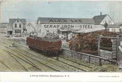 A Scrap Industry Binghamton, NY Postcard Postcard